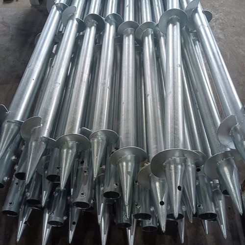 愛帛哆螺樁旋地樁太陽能光伏支架大棚養(yǎng)鋼殖地?zé)醦ma鍍鋅螺旋管五金 默